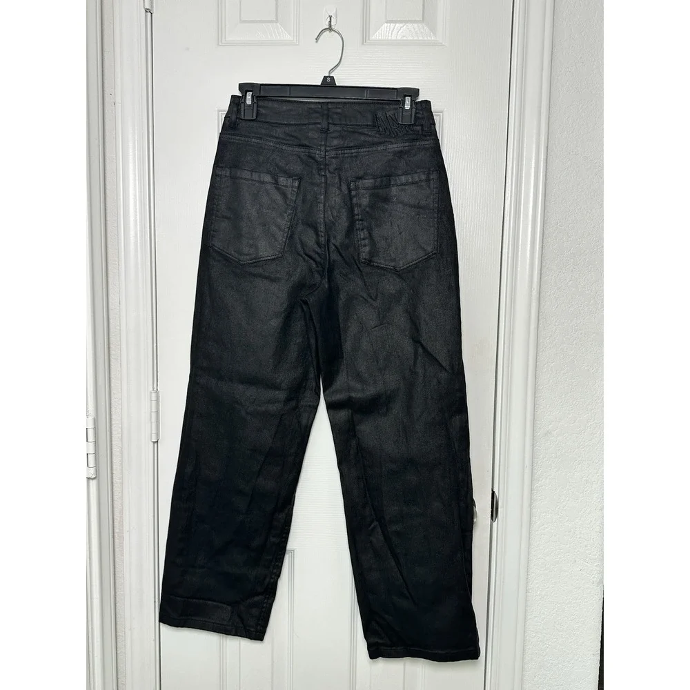 Empyre Tori Black Coated Women's Denim Jeans Size 4‎ Skater Streetwear Grunge